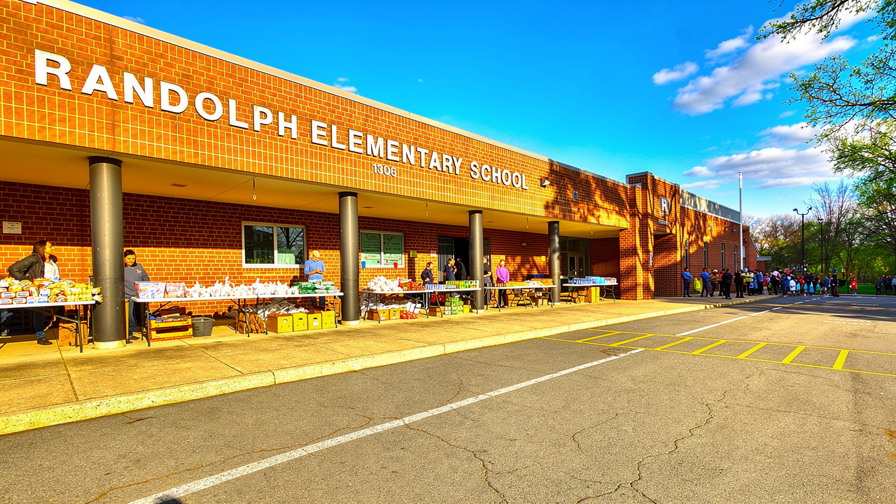 Randolph Elementary School building